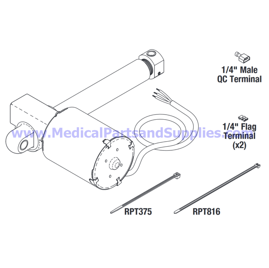 Foot Actuator, Part MIA215 (OEM Part 002-0495-00)