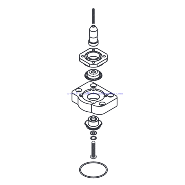Drain/Return Valve Rebuild Kit , Part MTK013 (OEM Part 78400-658)