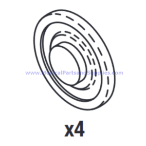 Alcohol and Detergent Valve Seal, Part MTS022 (OEM Part MV01-0035)
