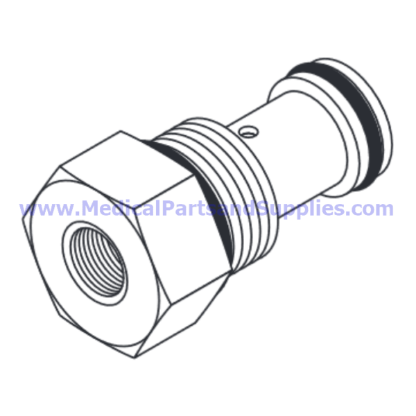 Shuttle Valve, Part MIV228 (OEM Part 014-0168-00)