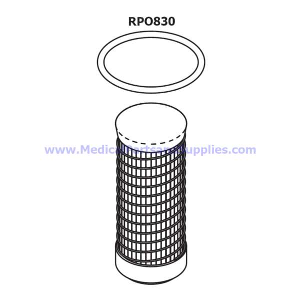Filter Element for Air Techniques AirStar® Dental Compressors, Part CME103 (OEM Part 87366)