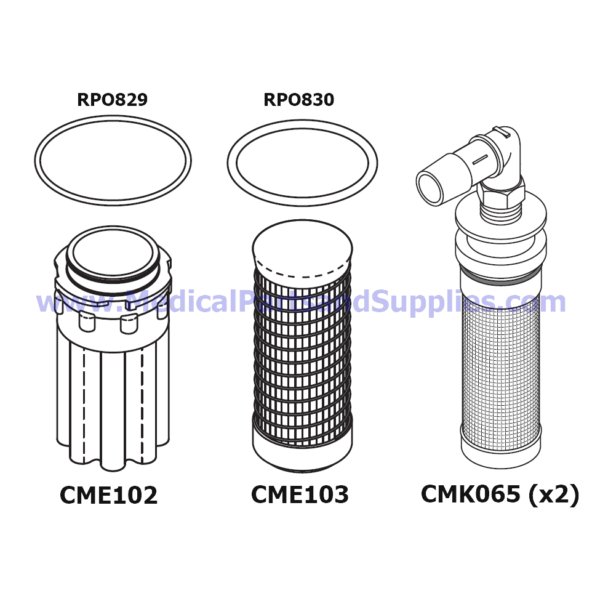PM Kit, Part CMK142 (OEM Part 87352)