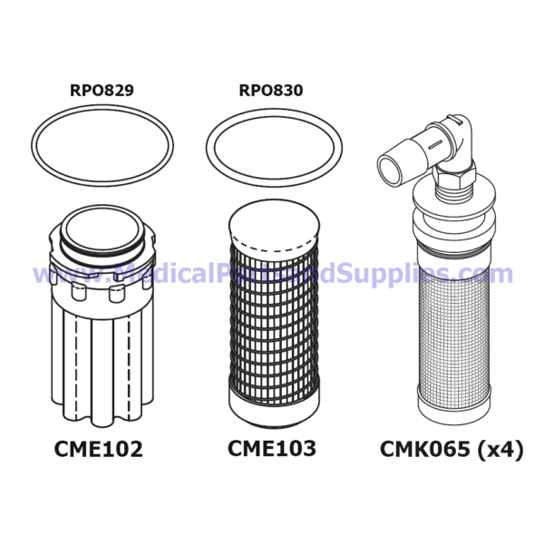 PM Kit, Part CMK143 (OEM Part 87353)