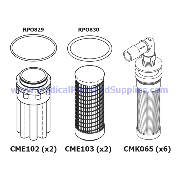 PM Kit, Part CMK144 (OEM Part 87354)