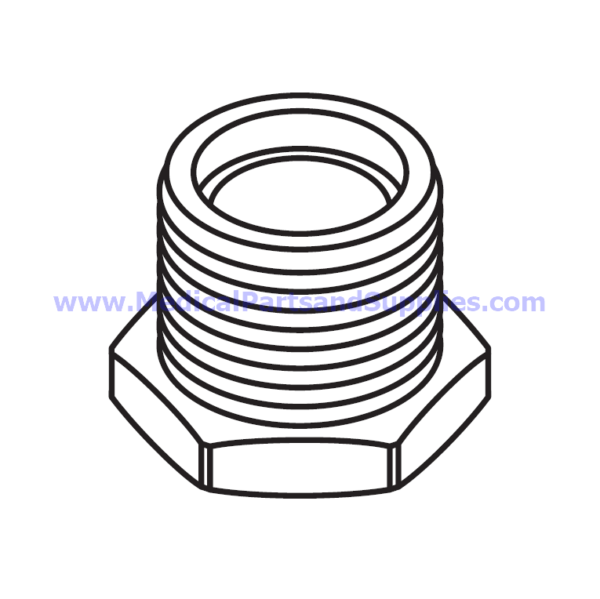 Adaptor (3/8 FPT x 1/2 MPT), Part RPF826
