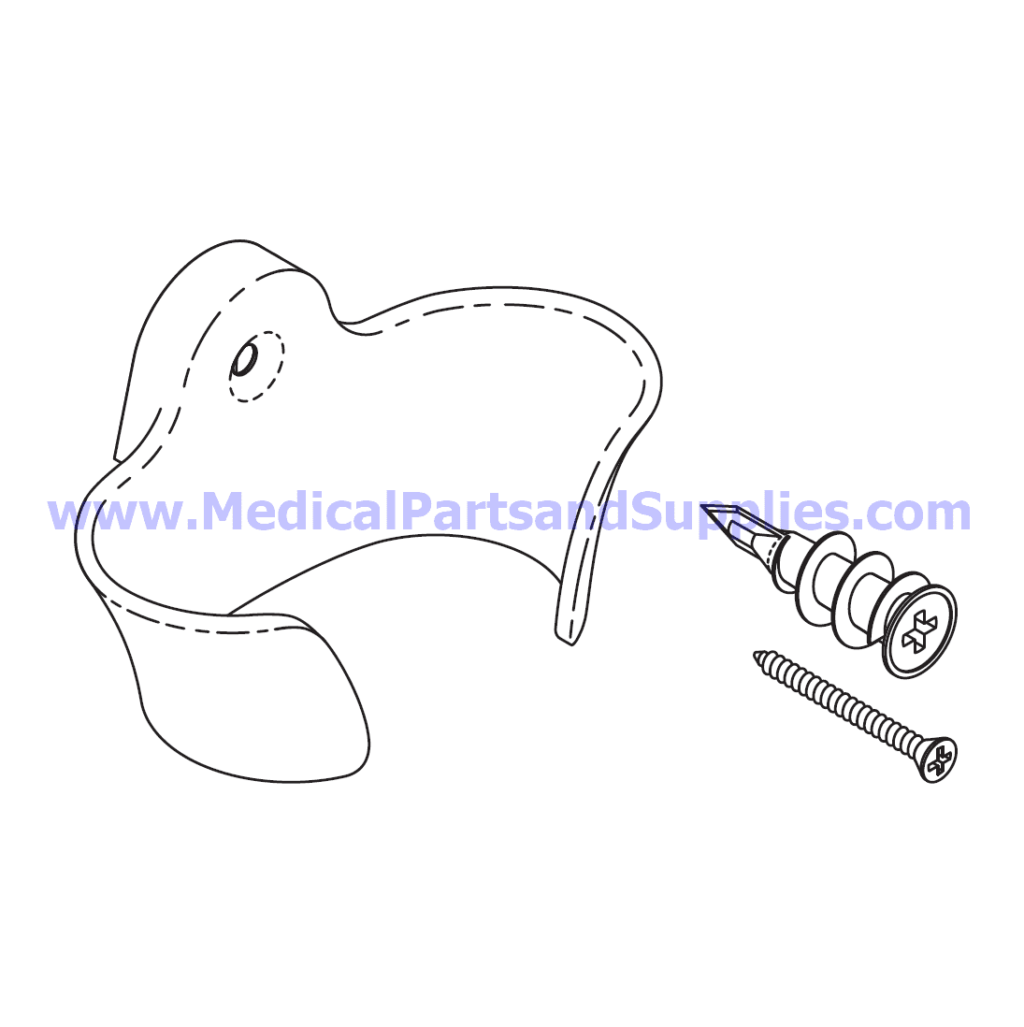 Hand Control Holster, Part MIH253 (OEM Part 002-1472-00)