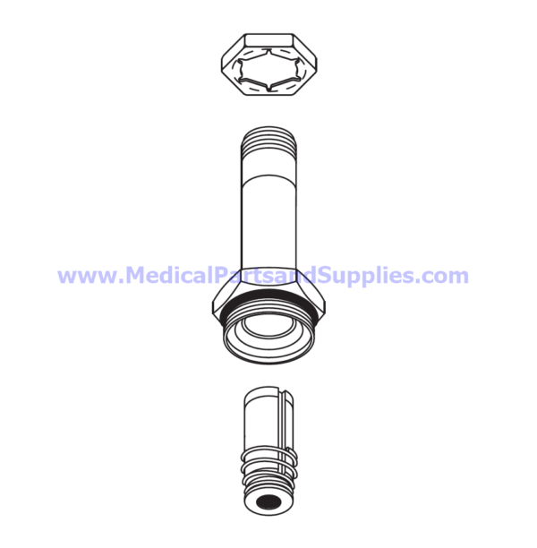 Plunger Valve Kit (3mm), Part TUK082