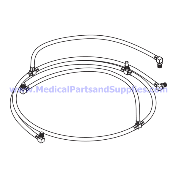Return Hose Kit, Part MIH070 (OEM Part 002-0021-00)