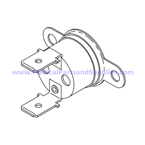 Overtemp Thermostat, Part TUT155 (OEM Part THE005-0012)