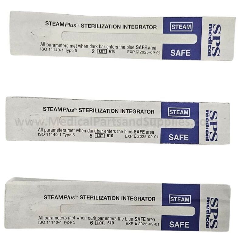 STEAMPlus® Class 5 Steam Sterilization Integrator (100 Pack), Item SSI-100