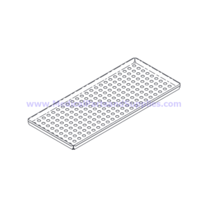 Small Instrument Tray for the Tuttnauer® 3870 Series, Part TUT173 (OEM Part CC520020)