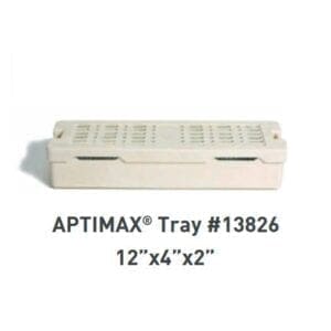 APTIMAX 12”x4”x2” Instrument Tray, Item 13826