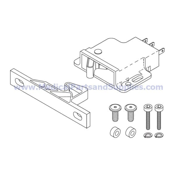 Door Latch Kit for the Sterrad® NX, Part SDK053 (OEM Part 74-51398-001 and 74-51398)