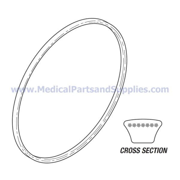 Drive Belt, Part VPB104 (OEM Part 0002164SP and Industry Part A42)