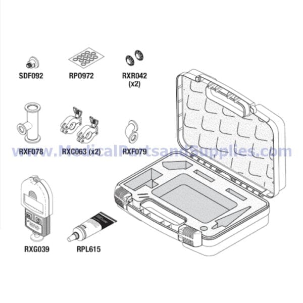 Vacuum Test Gauge Kit for the Sterrad® Sterilizers, Part SDK112