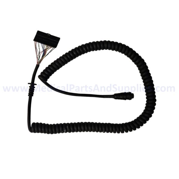 Hand and Foot Control Coiled Cord for the Midmark-Ritter® 630, Part MIC256 (OEM Part 015-1675-00)
