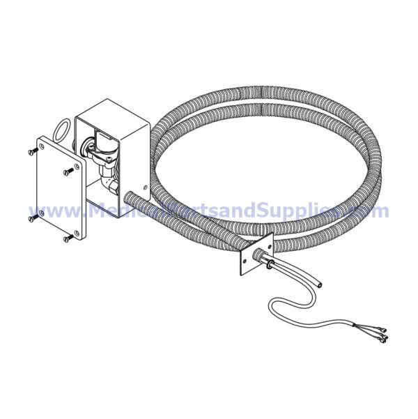 Remote Solenoid Water Valve Assembly, Part ATA644 (OEM Part 43224-1)