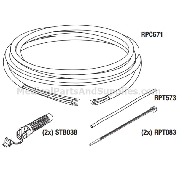 Power Cable Kit, Part STK037