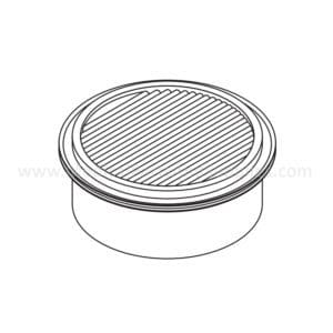 Air Intake Filter Element, Part CME281 (OEM Part PFM50950)