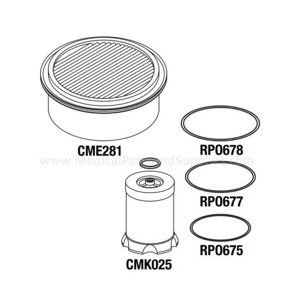 Compressor PM Kit, Part CMK274 (OEM Part ACA85415)