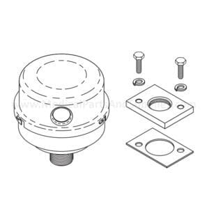 Air Intake Upgrade Kit, Part CMK280 (OEM Part PFM50950)