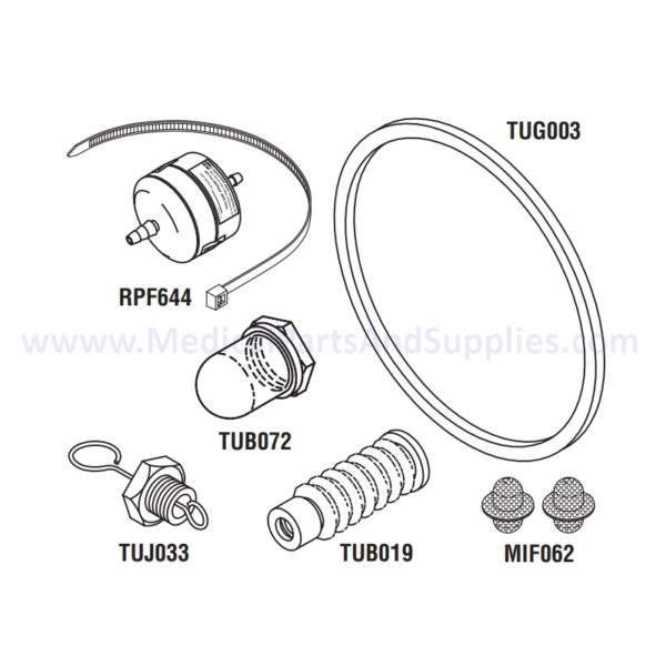 Sterilizer PM Kit for the Tuttnauer® EZ10K, Part TUK129