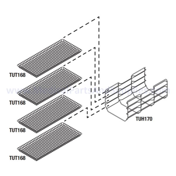 Holder and Tray Kit for the Tuttnauer® EZ10K, Part TUK169