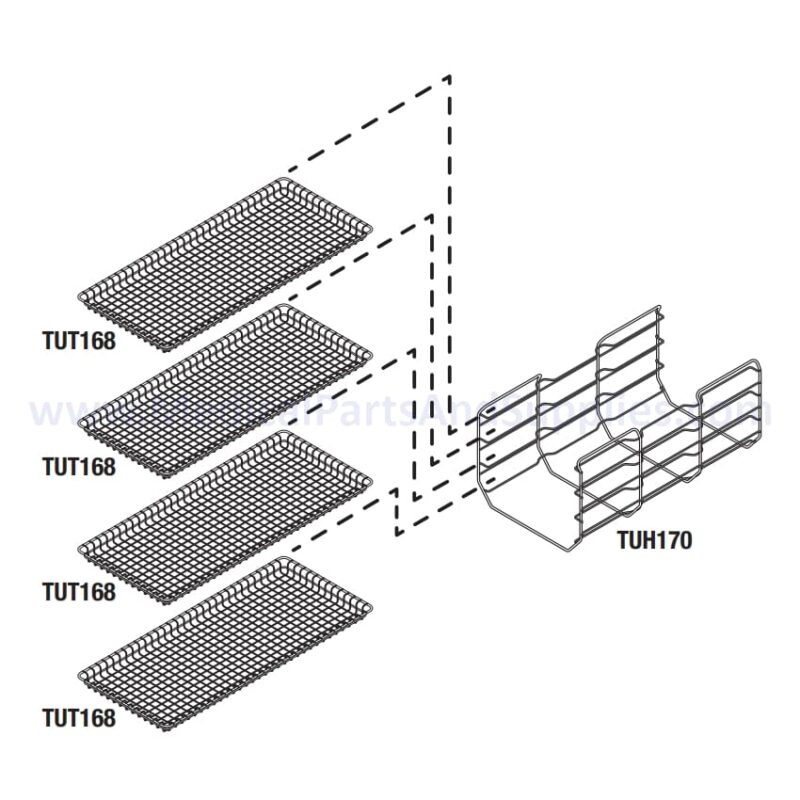 Holder and Tray Kit for the Tuttnauer® EZ10K, Part TUK169