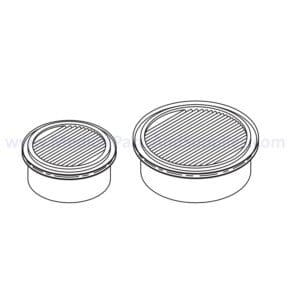PM Filter Kit for the DentalEZ® Badger, Part VPE110 (OEM Part 005301SP)
