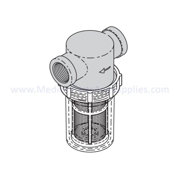 Solids Collector for the DentalEZ® CV 101, Part VPC069