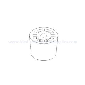 Leveler Feet for the Midmark Ritter M9® Sterilizer, Part MIF051 (OEM Part #016-0523-00)