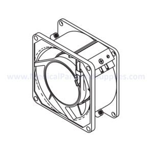 Fan for the Midmark Ritter M9® Sterilizer, Part MIF091 (OEM Part #015-1368-00)