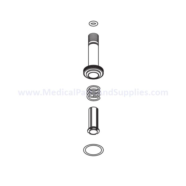 Solenoid Valve Repair Kit for the Midmark Ritter M9® Sterilizer, Part MIK110 (OEM Part #014-0420-03)