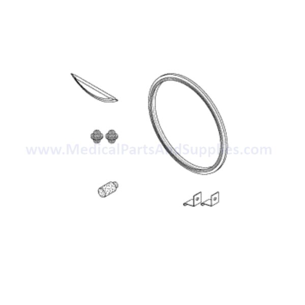Sterilizer PM Kit for the Midmark Ritter M9® Sterilizer, Part MIK158(OEM Part #002-0361-00 (Door & Dam Gasket only))