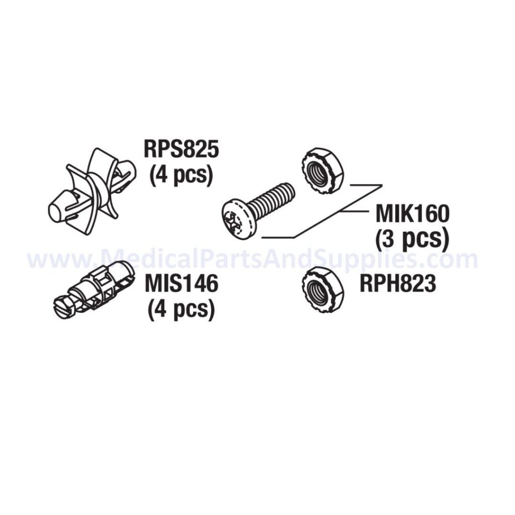 PCB Mounting Kit for the Midmark Ritter M9® Sterilizer, Part MIK159
