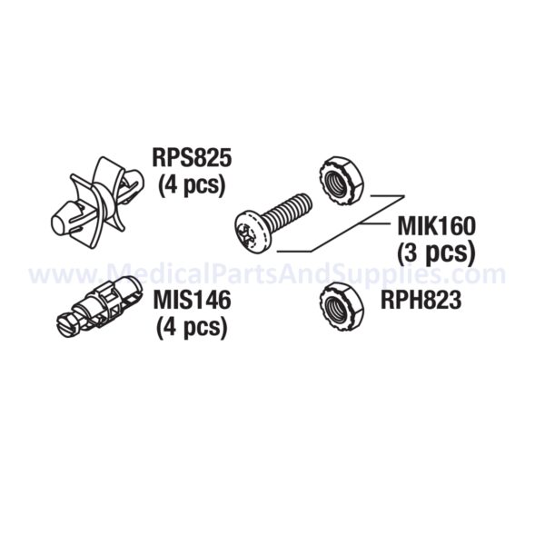 PCB Mounting Kit for the Midmark Ritter M9® Sterilizer, Part MIK159