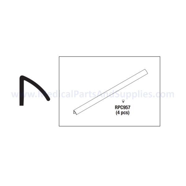 Steam Block Kit for the Midmark Ritter M9® Sterilizer, Part MIK236 (OEM Part #002-1244-01)