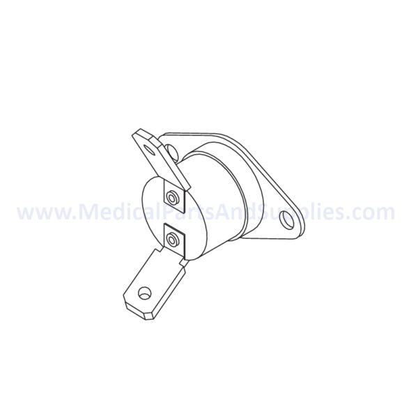 Overtemp Thermostat for the Midmark Ritter M9® Sterilizer, Part MIT047 (OEM Part #002-0370-00 / 015-0647-00)