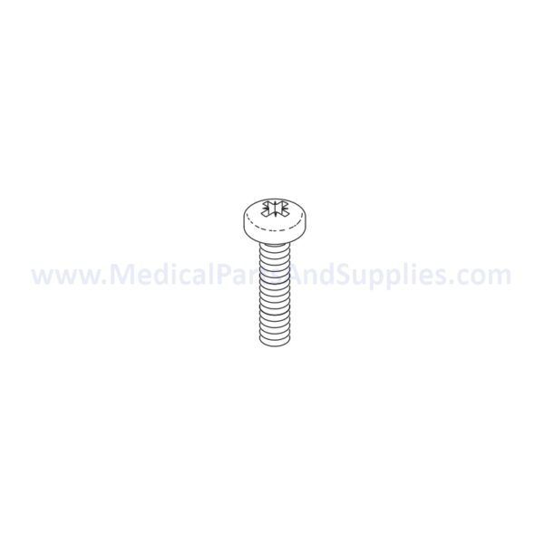 Screw (#10 x 5/8" PHIL PAN HD) for the Midmark Ritter M9® Sterilizer, Part RPH854 (OEM Part #040-0010-95)