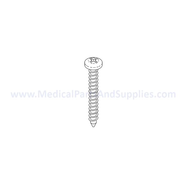 Screw (#8 x 7/8" PHIL PAN HD) for the Midmark Ritter M9® Sterilizer, Part RPH855 (OEM Part #040-0008-50)