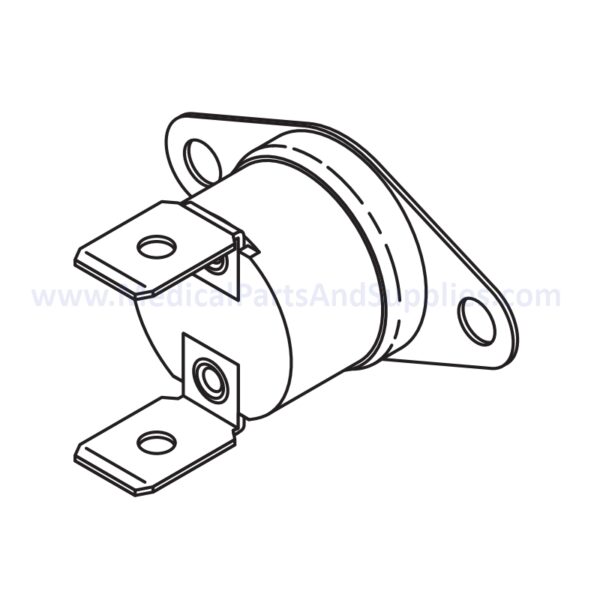 Thermostat for the Midmark Ritter M11® Sterilizer, Part MIT093 (OEM Part #015-1637-00)