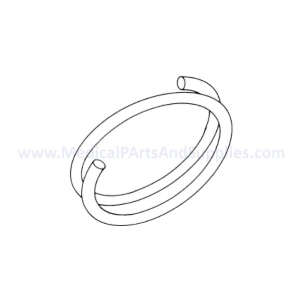 Cover Gasket for the PELTON & CRANE LF II Dental Exam Light, Part CAG035 (OEM Part #017187 / 42020008 / 0200-604-001)