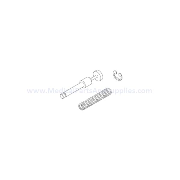 Release Pin Assembly for the PELTON & CRANE LF II Dental Exam Light, Part PCA683 (OEM Part #014707)