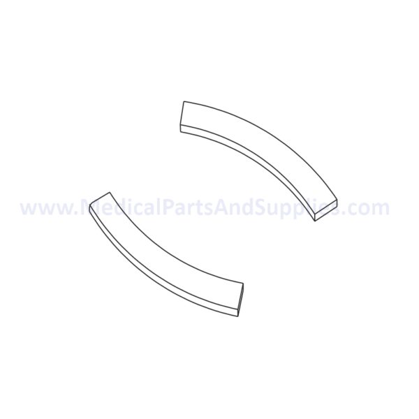 Pressure Pad for the PELTON & CRANE LF I Dental Exam Light, Part PCP712 (OEM Part #006701)