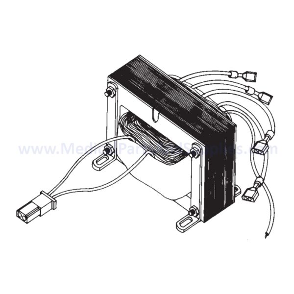 Transformer for the PELTON & CRANE LF I Dental Exam Light, Part PCT621 (OEM Part #3321846 / 015768)