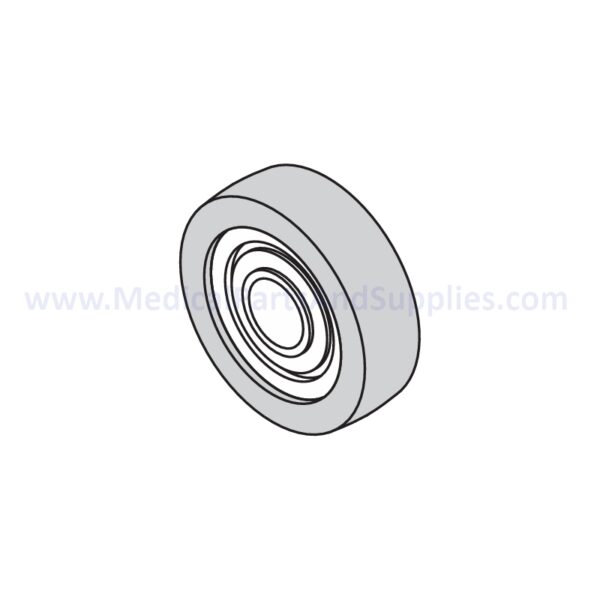Roller for the PELTON & CRANE LF II Dental Exam Light, Part PCR796(OEM Part #33 24 451)