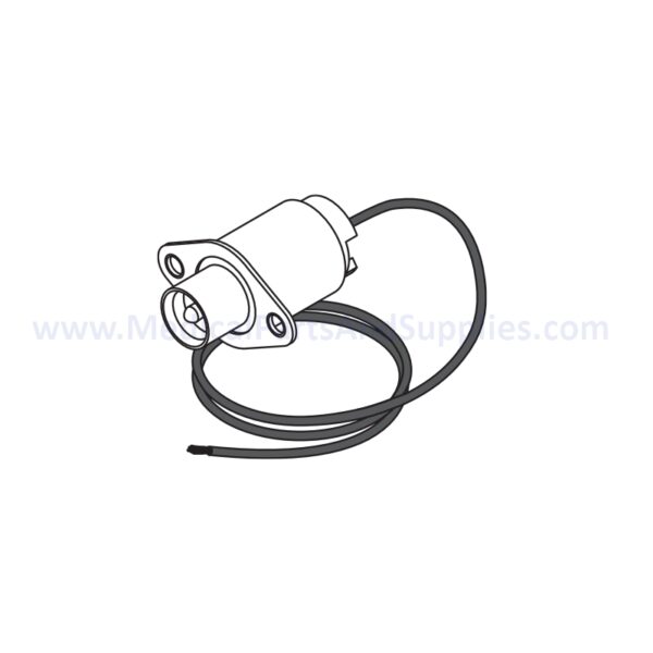 Light Socket for the PELTON & CRANE LF II Dental Exam Light, Part PCS607 (OEM Part #3336992 / 015208)