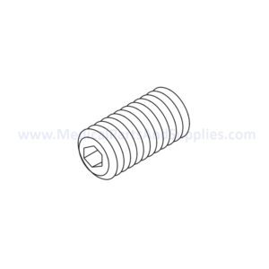 Socket Head Set Screw for the PELTON & CRANE LF II Dental Exam Light, Part RPH197(OEM Part #090245)