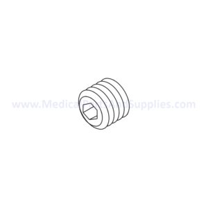 Socket Head Set Screw for the PELTON & CRANE LF II Dental Exam Light, Part RPH199