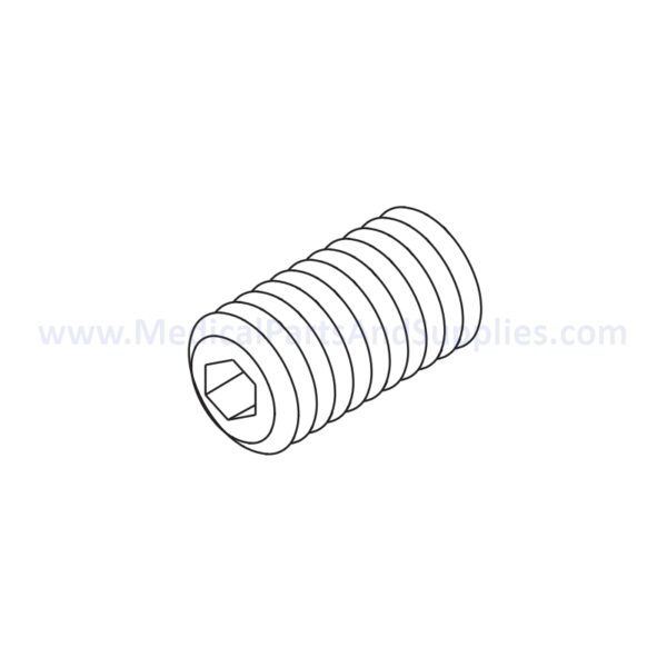 Socket Head Set Screw for the PELTON & CRANE LF II Dental Exam Light, Part RPH203 (OEM Part #090959)